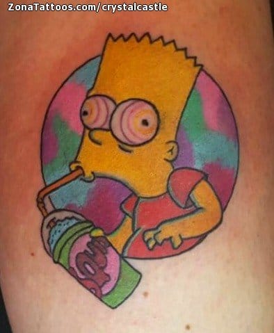 Foto de tatuaje Los Simpson, Series de TV