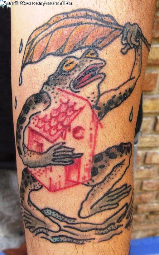 Tattoo photo Frogs, Animals