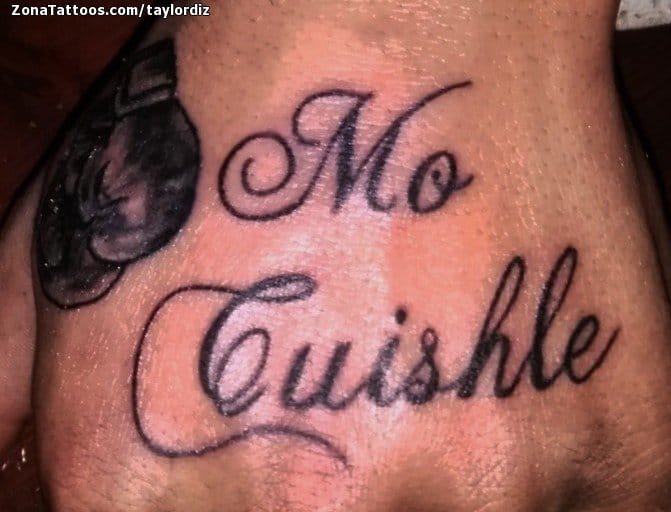 Tattoo of Letters, Hand Tattoo of Letters, Hand