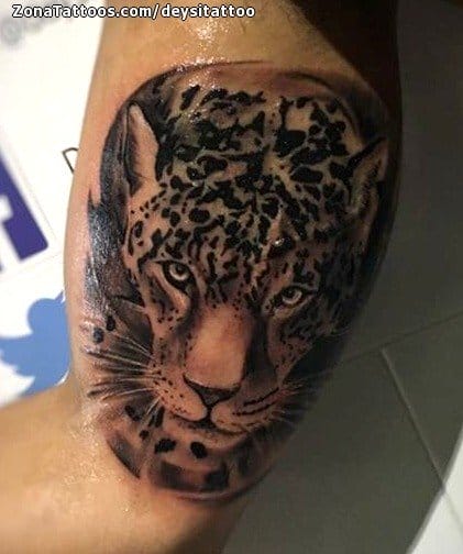 Foto de tatuaje Leopardos, Animales