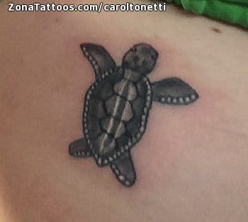 Foto de tatuaje Tortugas, Animales, Pequeños