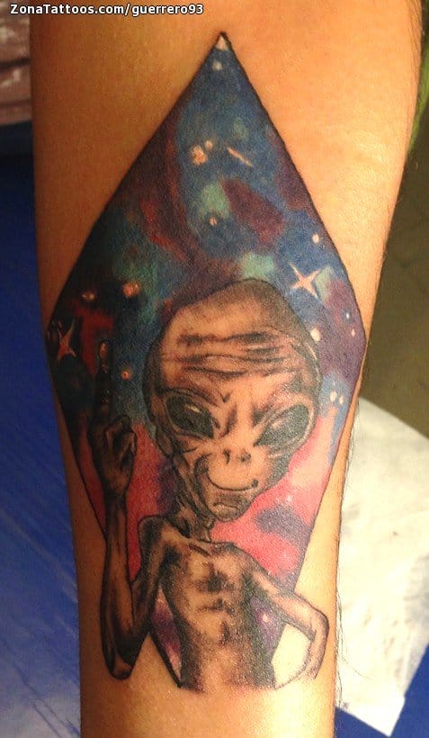 Tattoo photo Aliens