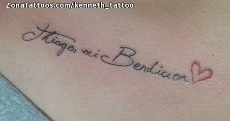 Tattoo photo Messages, Letters