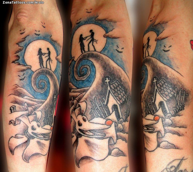 Tattoo photo Tim Burton, Movies