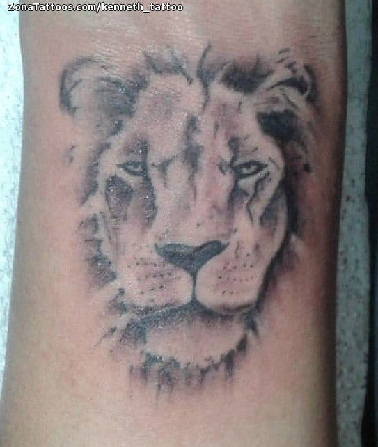 Tattoo photo Lions, Wrist, Animals