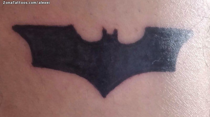 Tattoo of Batman, Logos, Bats