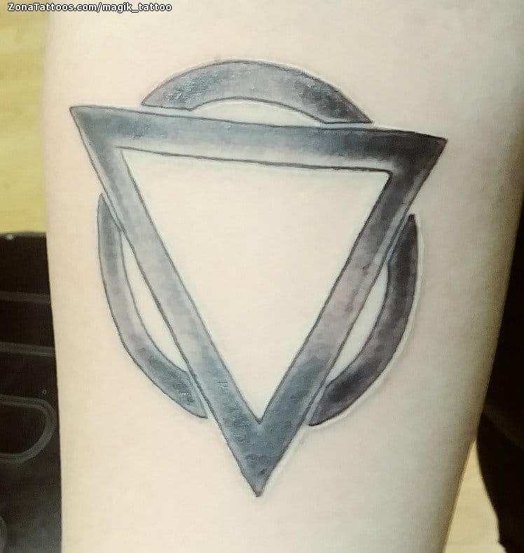 Foto de tatuaje Geométricos