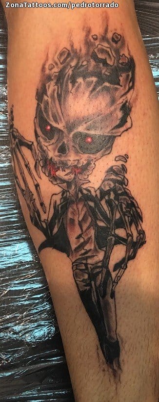 Tattoo photo Skeletons, Gothic