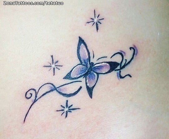 Foto de tatuaje Mariposas, Insectos