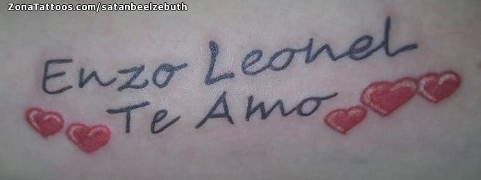 Foto de tatuaje Frases, Letras