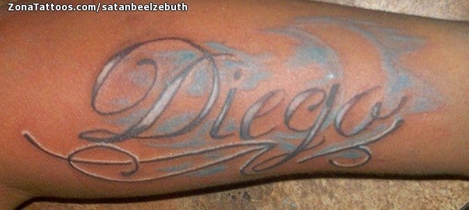 diego name tattoo