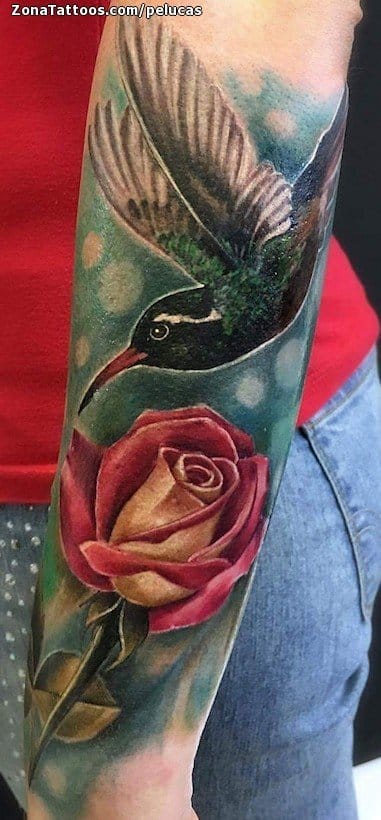 Tattoo photo Humming bird, Birds, Animals