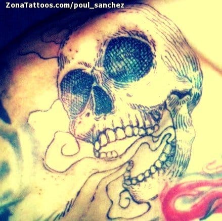 Foto de tatuaje Calaveras, Góticos