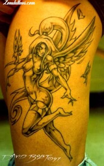 Foto de tatuaje Hadas, Fantasía