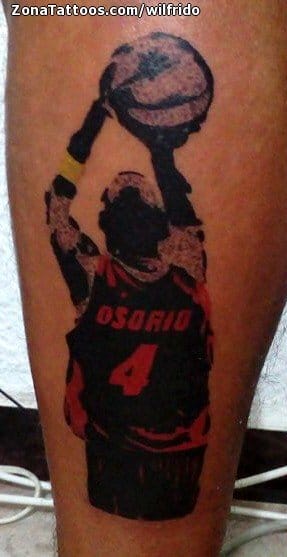 Foto de tatuaje Baloncesto, Deportes