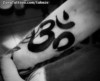 Tattoo photo Om, Symbols