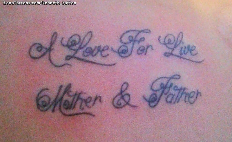Tattoo photo Messages, Letters