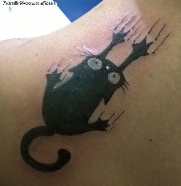 Foto de tatuaje Gatos, Animales, Humor