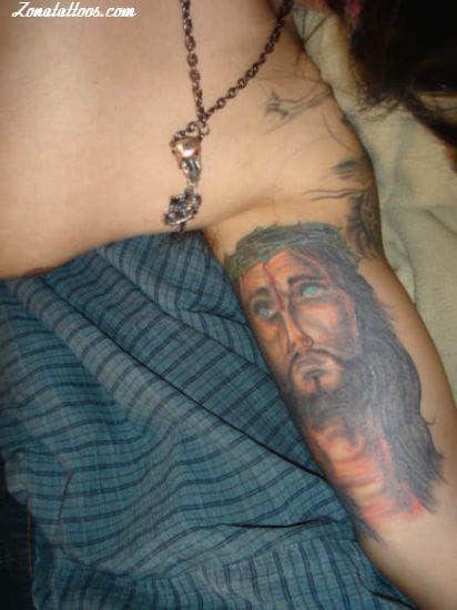 Tattoo photo Christ, Religious