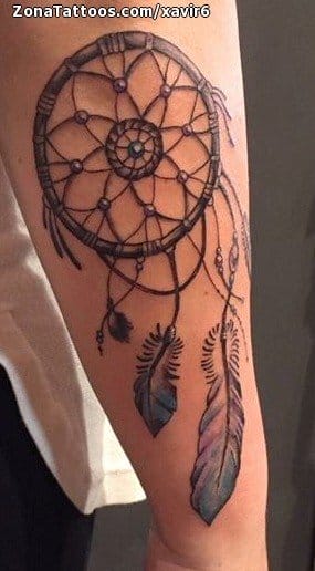 Tattoo photo Dreamcatcher, Forearm