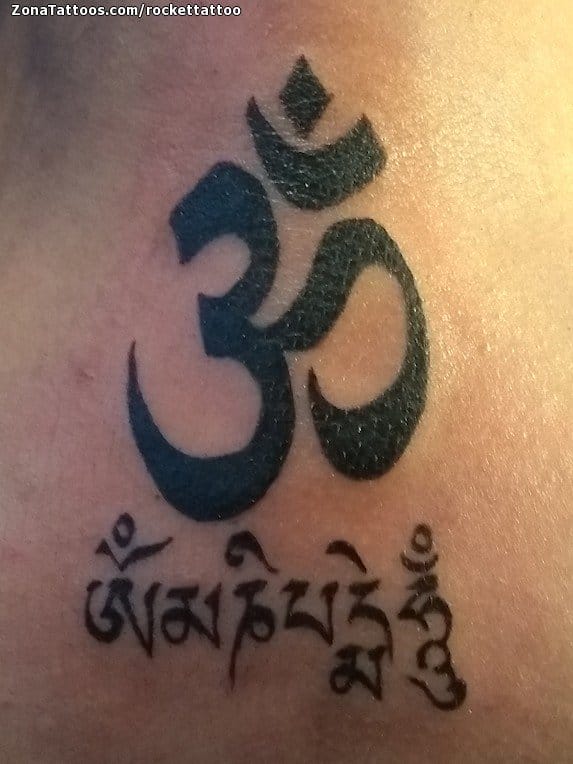 Tattoo photo Symbols, Om