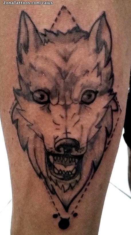 Tattoo photo Wolfs, Animals