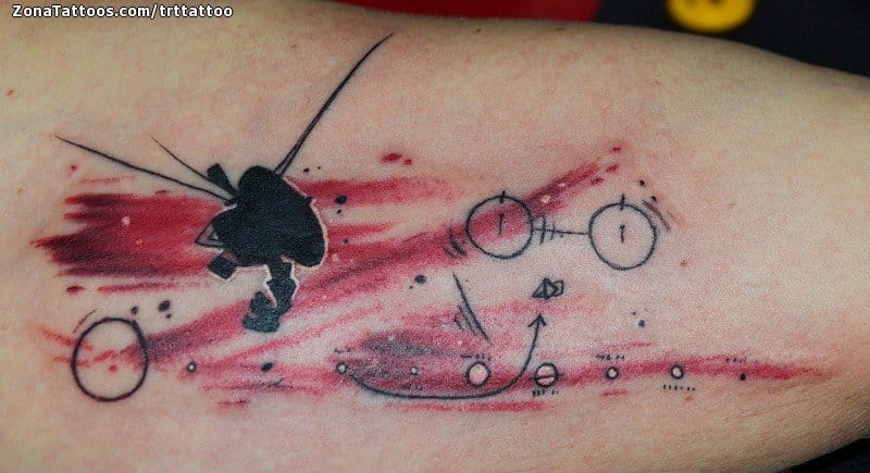 Foto de tatuaje Astronomía, Grunge