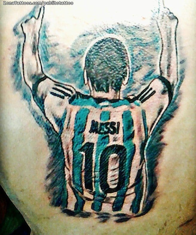 Tattoo of People, Soccer-Football, Sports