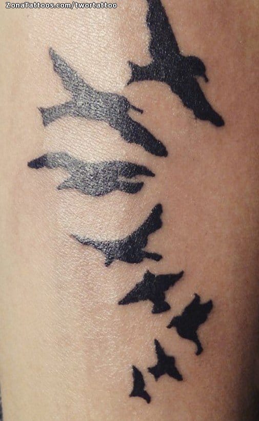 Tattoo photo Birds, Animals