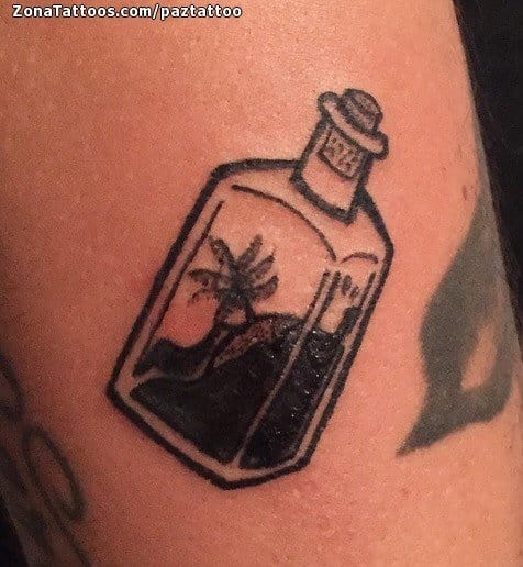 Foto de tatuaje Botellas