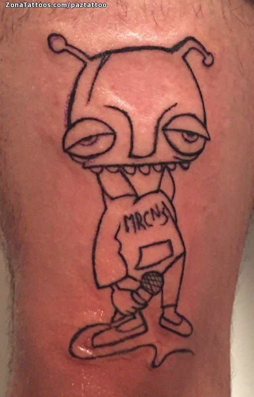 Tattoo photo Aliens