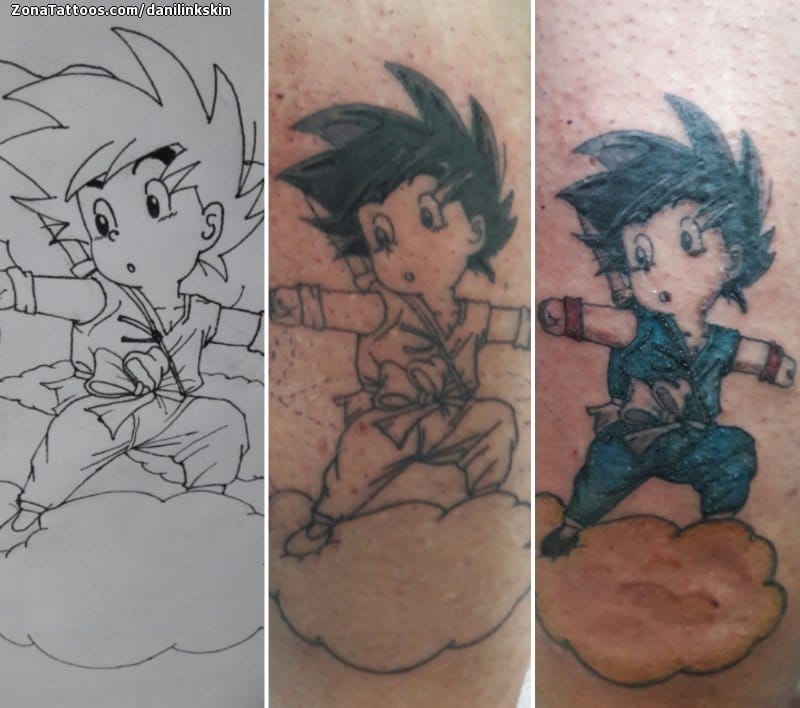 Foto de tatuaje Dragon Ball, Manga, Series de TV