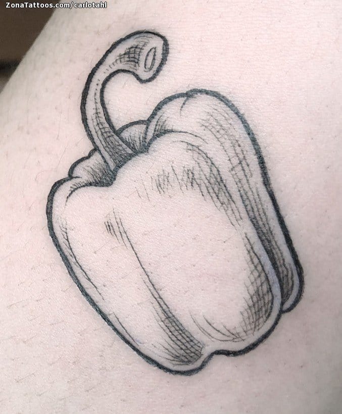 Tattoo photo Food, Vegetables