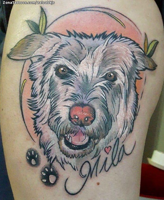 Tattoo photo Dogs, Animals