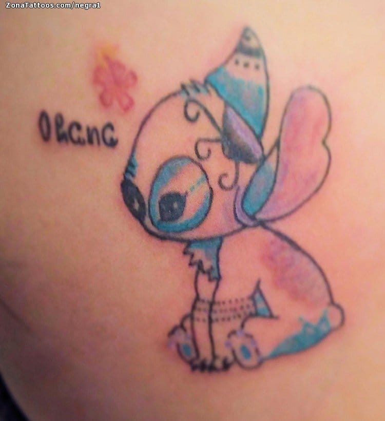 Tattoo of Lilo and Stitch, Disney