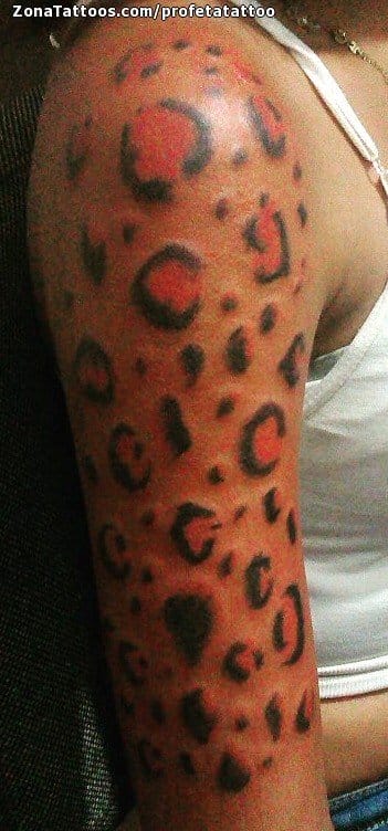 Tattoo of Spots Tattoo of Spots