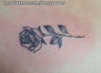 Tattoo photo Roses, Flowers, Tiny