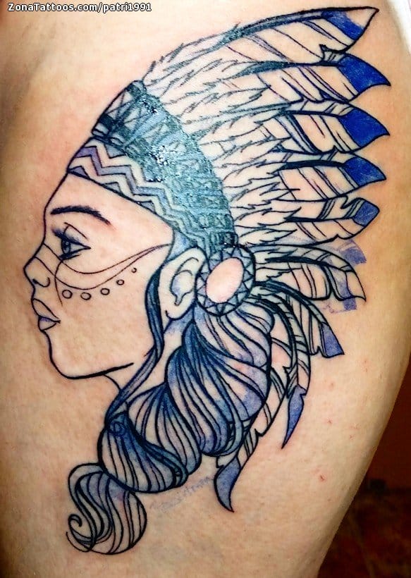 Foto de tatuaje Indios