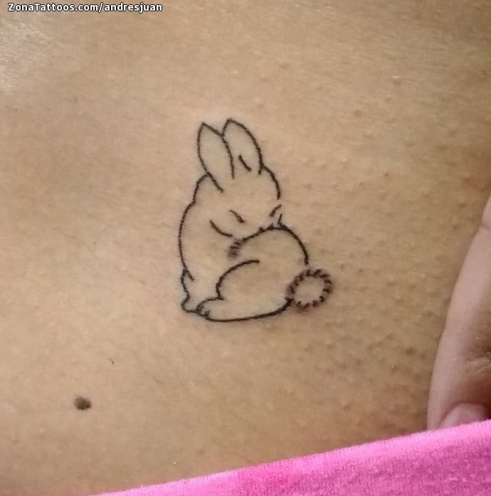 Foto de tatuaje Conejos, Animales, Pequeños