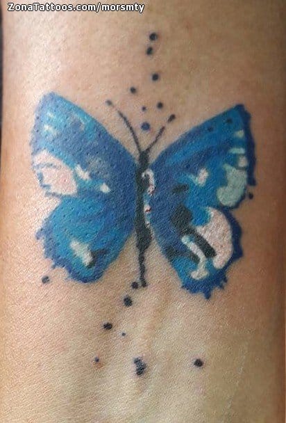 Foto de tatuaje Mariposas, Insectos