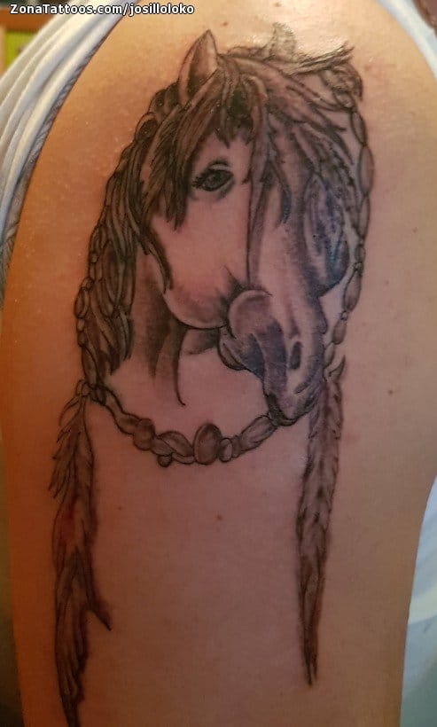 Tattoo photo Horses, Animals