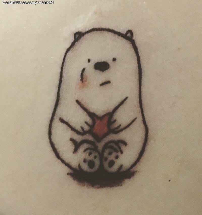 Tattoo photo Bears, Tiny