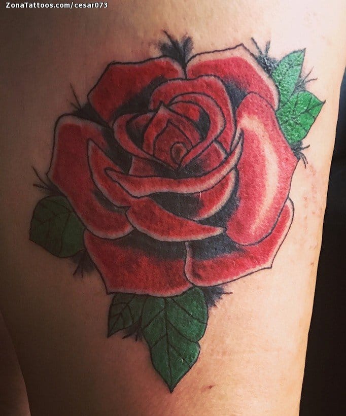 Foto de tatuaje Rosas, Flores