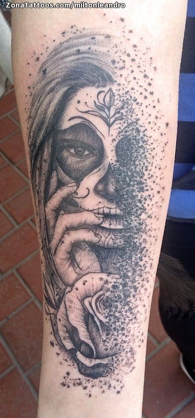 Tattoo photo Catrina, Arm