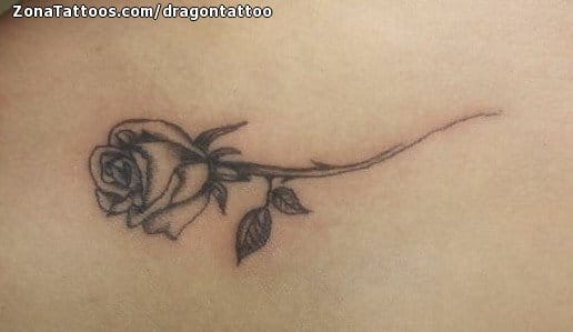 Tattoo photo Roses, Flowers