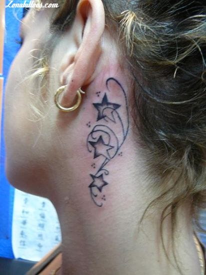 Tattoo photo Stars, Astronomy