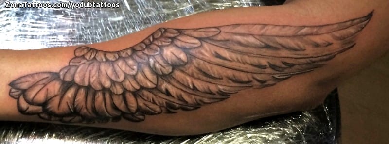 Arm Tattoos For Men Wings - YouTube