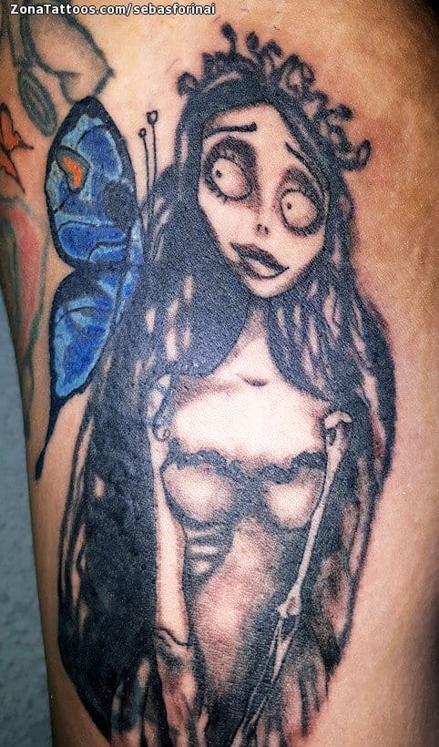 Tattoo photo Tim Burton, Movies