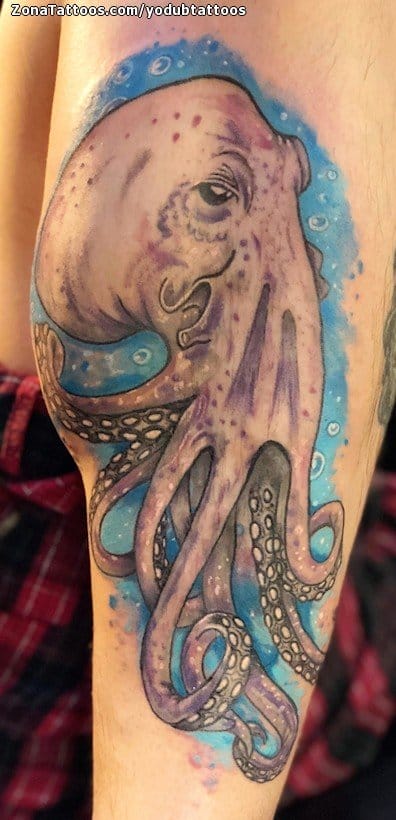 Tattoo photo Octopuses, Animals