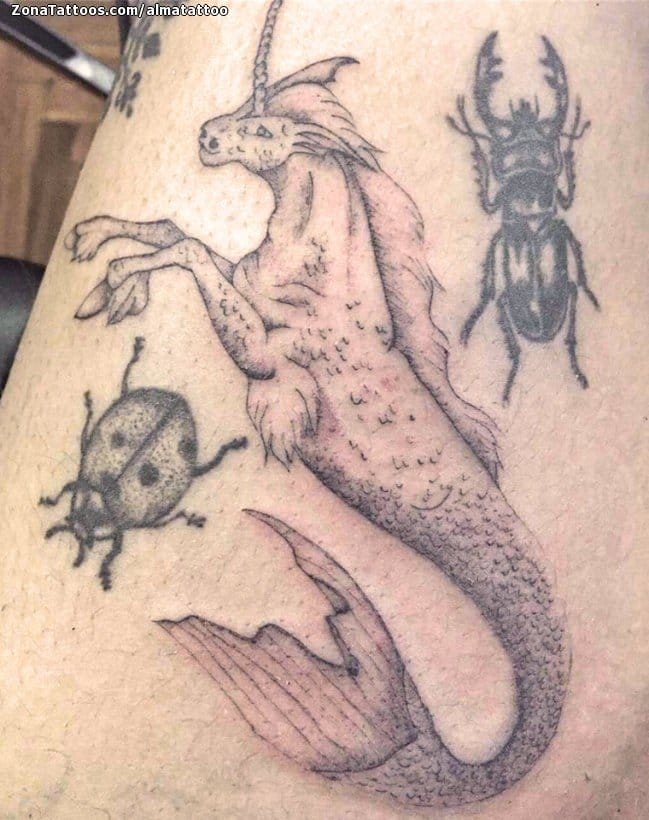 Foto de tatuaje Fantasía